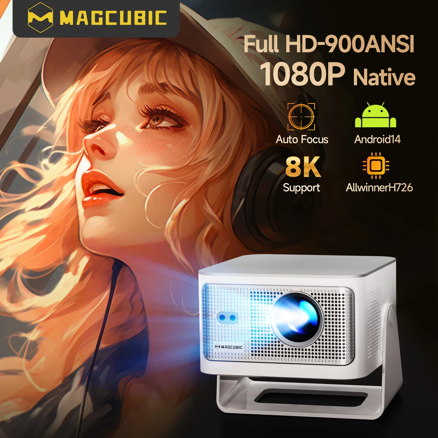 Proyector Magcubic HY350Max 4K