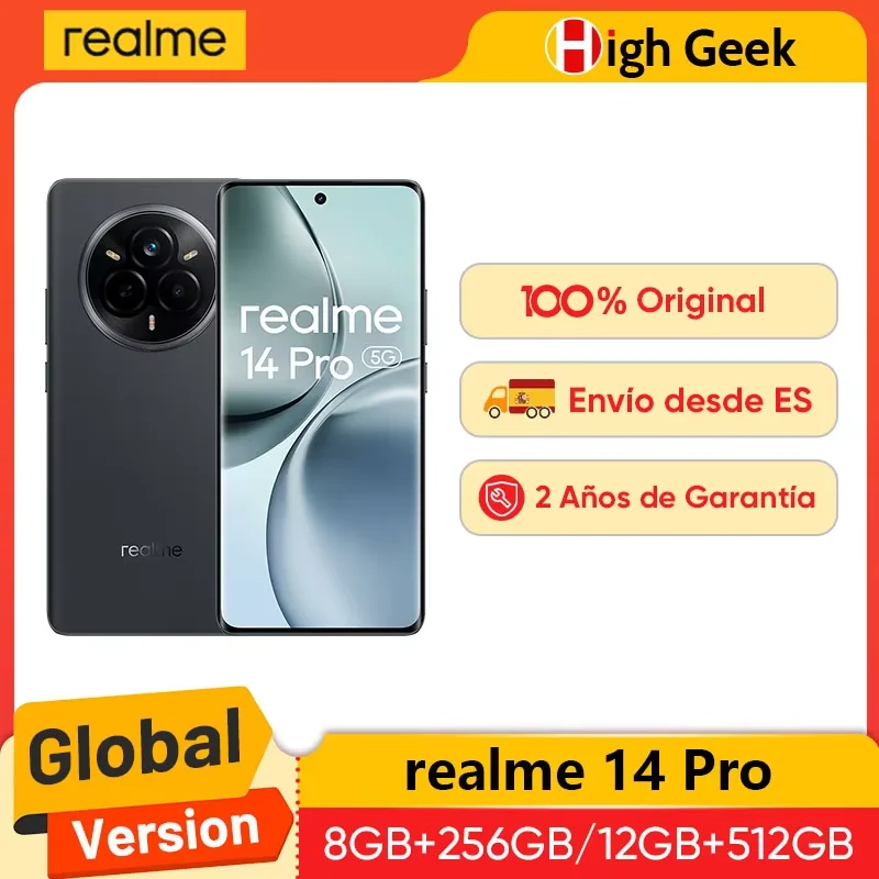 Realme 14 Pro  RAM:  8 GB | ROM: 256 GB