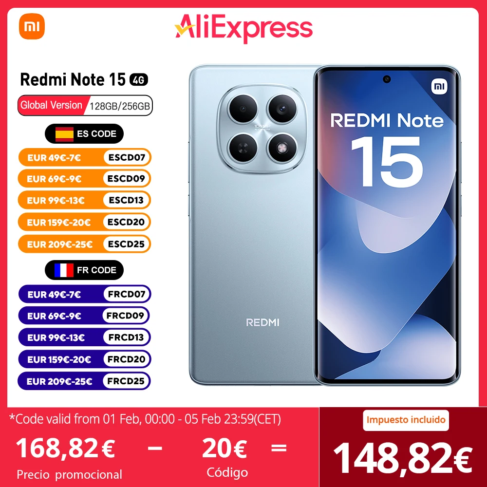 Redmi Note 15 4G 6/128GB