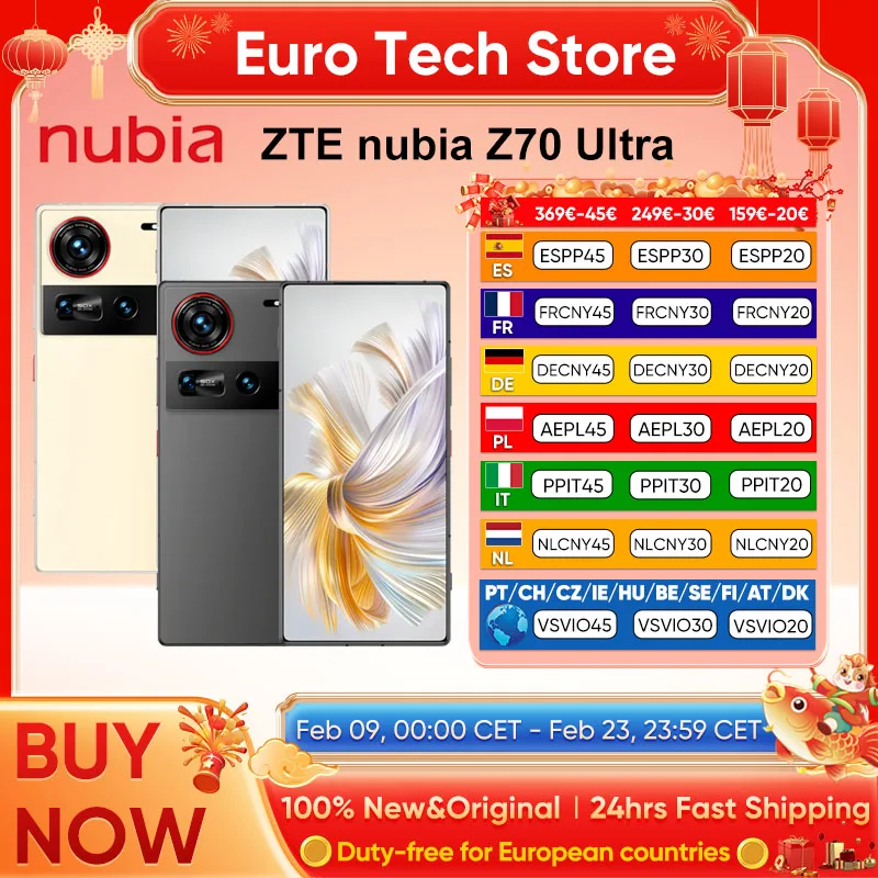 Smartphone 5G Nubia Z70 Ultra: Potencia y rendimiento
