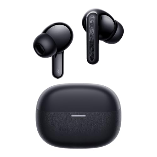 XIAOMI Redmi Buds 5 Pro - Auriculares inalámbricos con cancelación Activa de Ruido de hasta 52 dB, hasta 10 Horas de autonomía y 38 Horas con el Estuche de Carga, Negro (Versión ES)