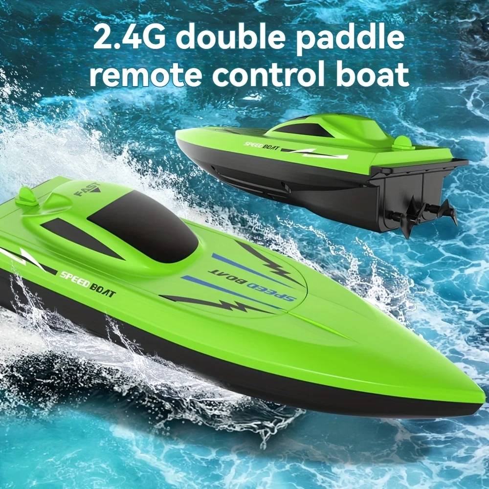 Barco de velocidad RC con motor dual