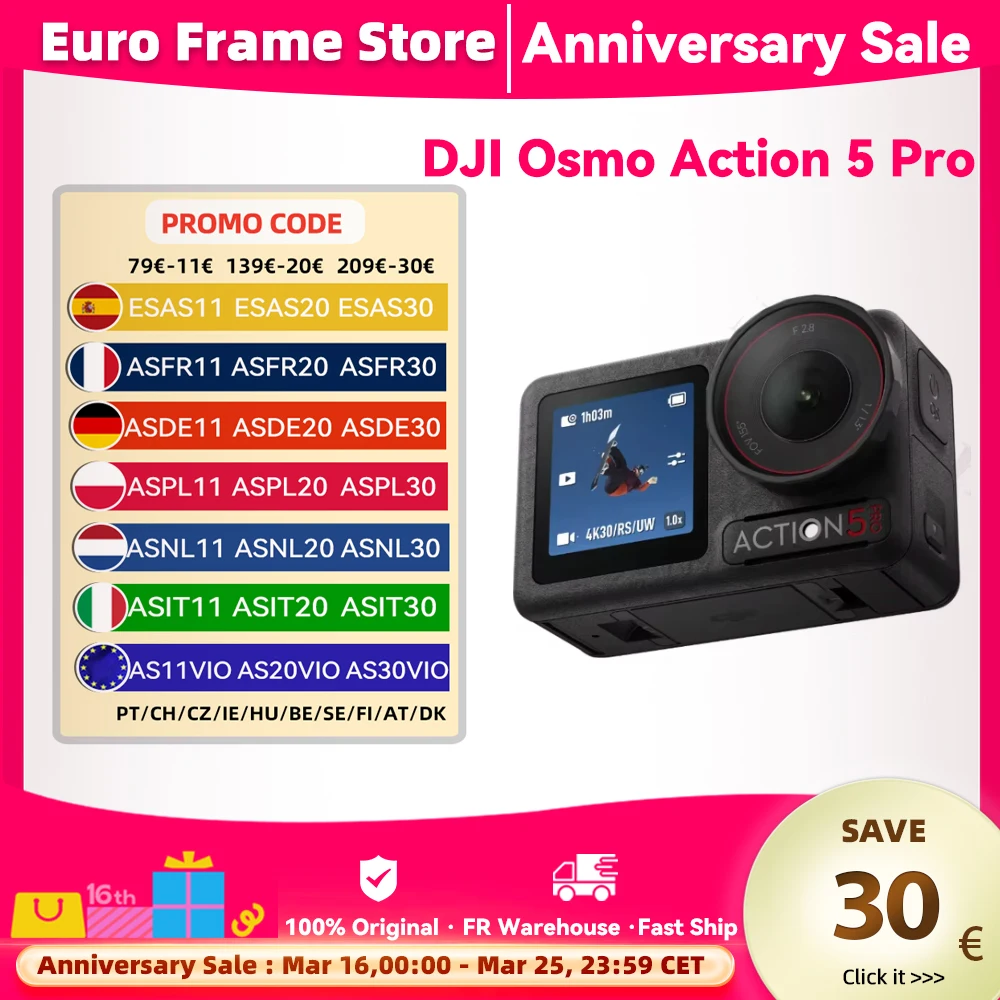 Cámara de acción DJI Osmo Action 5 Pro