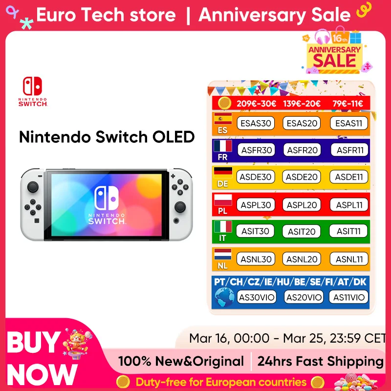 Consola Nintendo Switch OLED