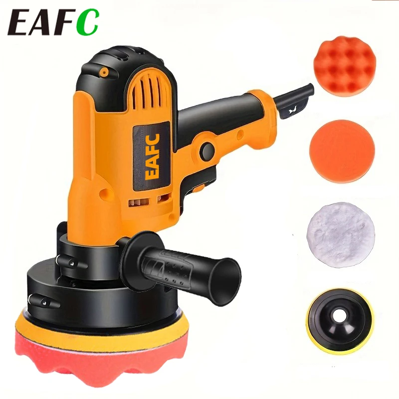 EAFC-máquina de abrillantado para coche, máquina de encerado de belleza, sellado de esmalte, pintura de locomotora, pulido de coche con mango desmontable