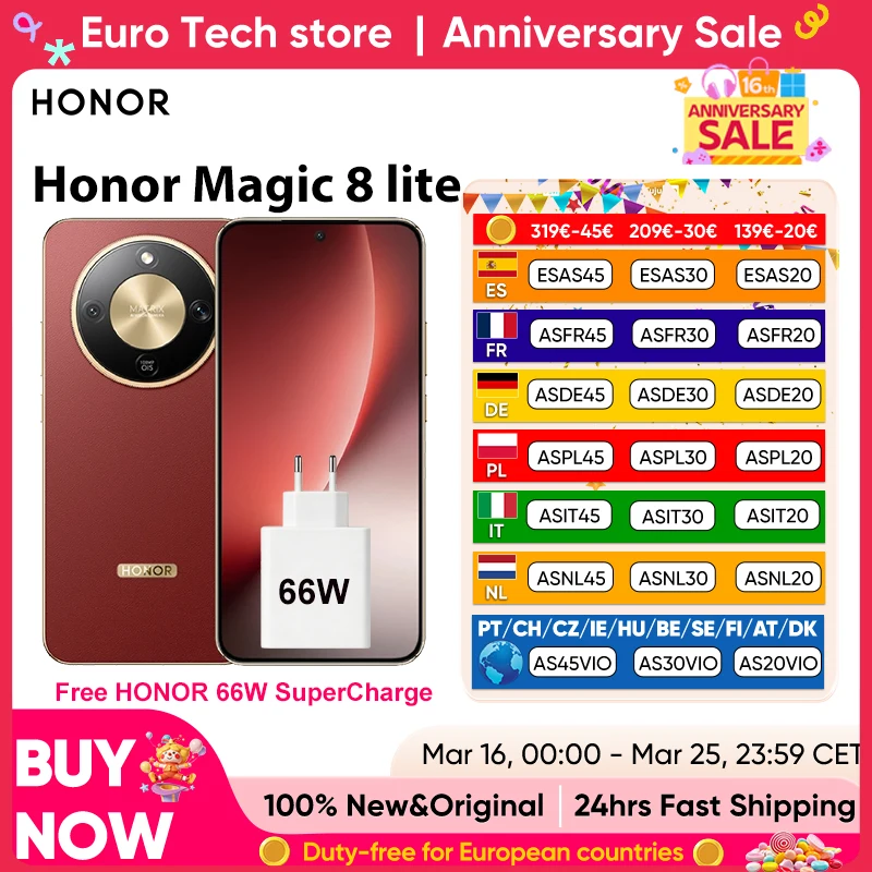 HONOR Magic 8 Lite 8GB/256GB