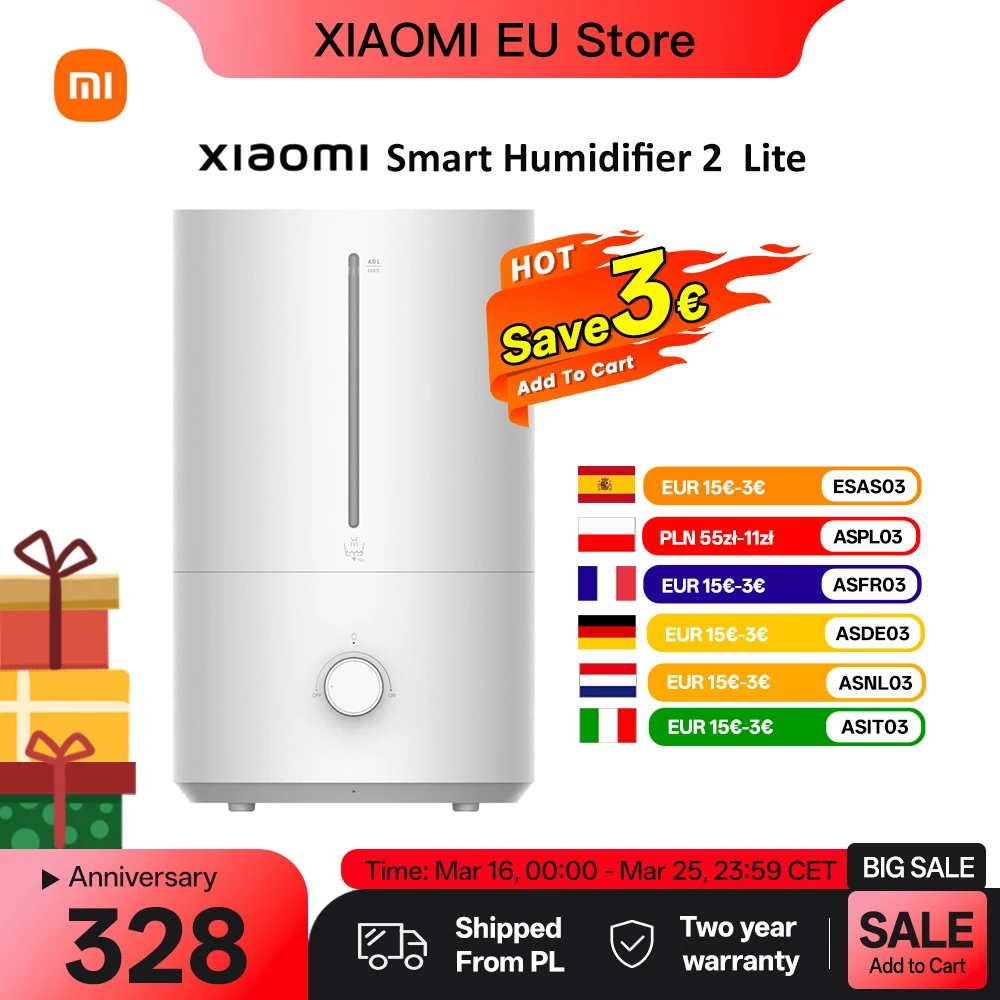 Humidificador Xiaomi 2 Lite