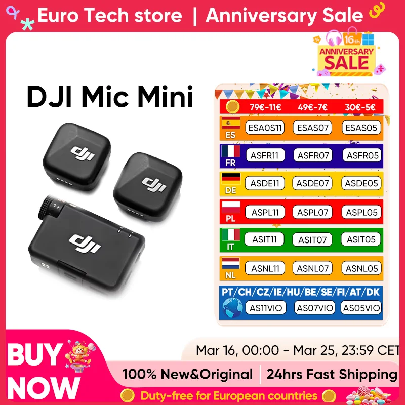 Micrófono inalámbrico DJI Mic Mini