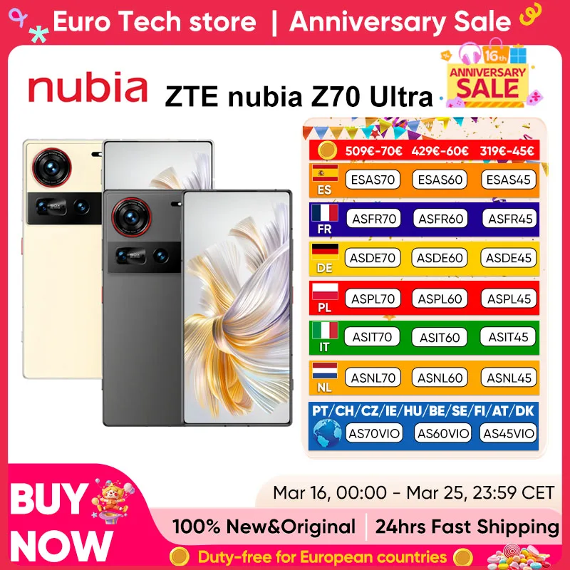 Nubia Z70 Ultra 12GB/256GB