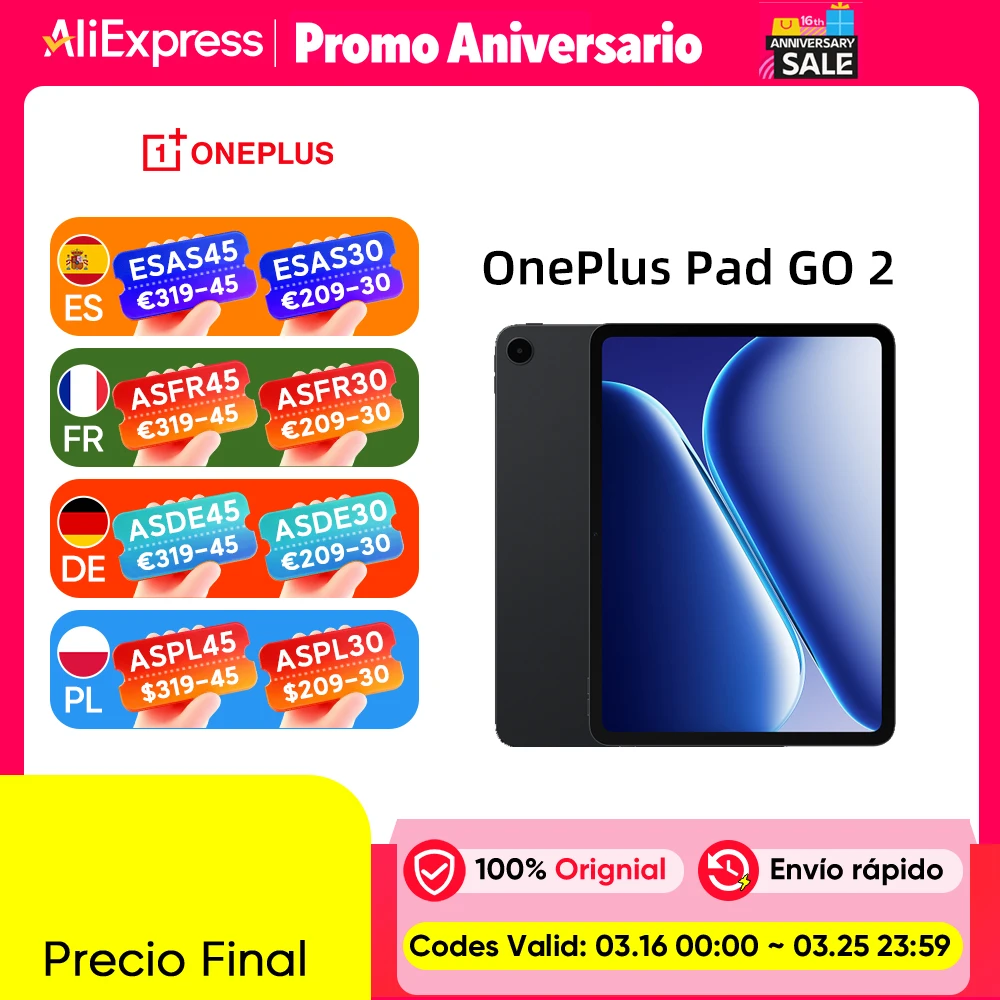 OnePlus Pad GO 8+128 GB WiFi