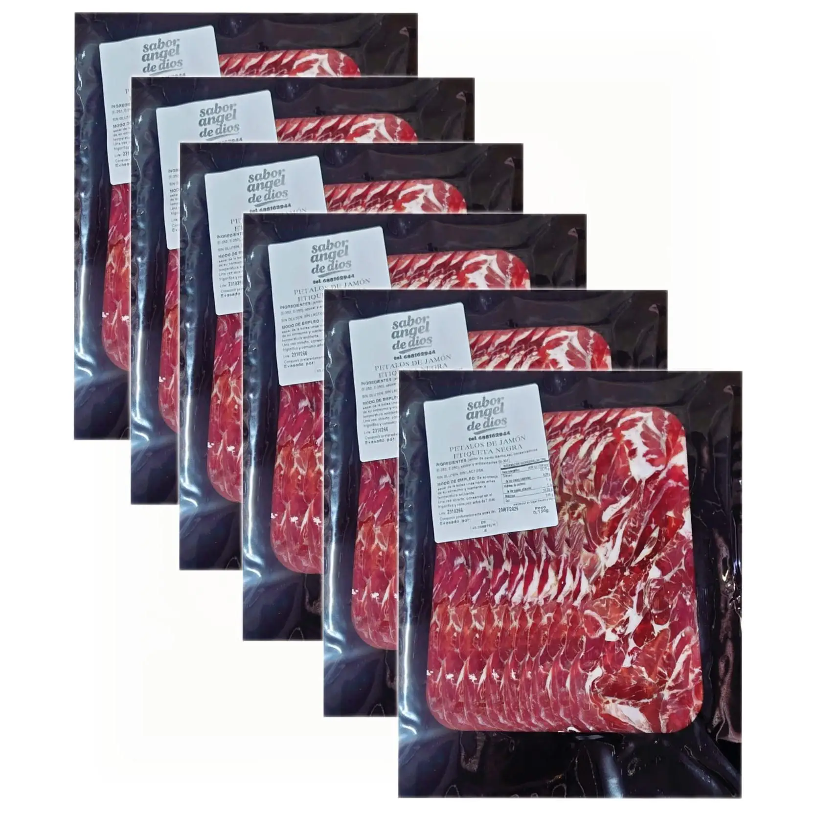 Pétalos de jamón ibérico Sabor Angel