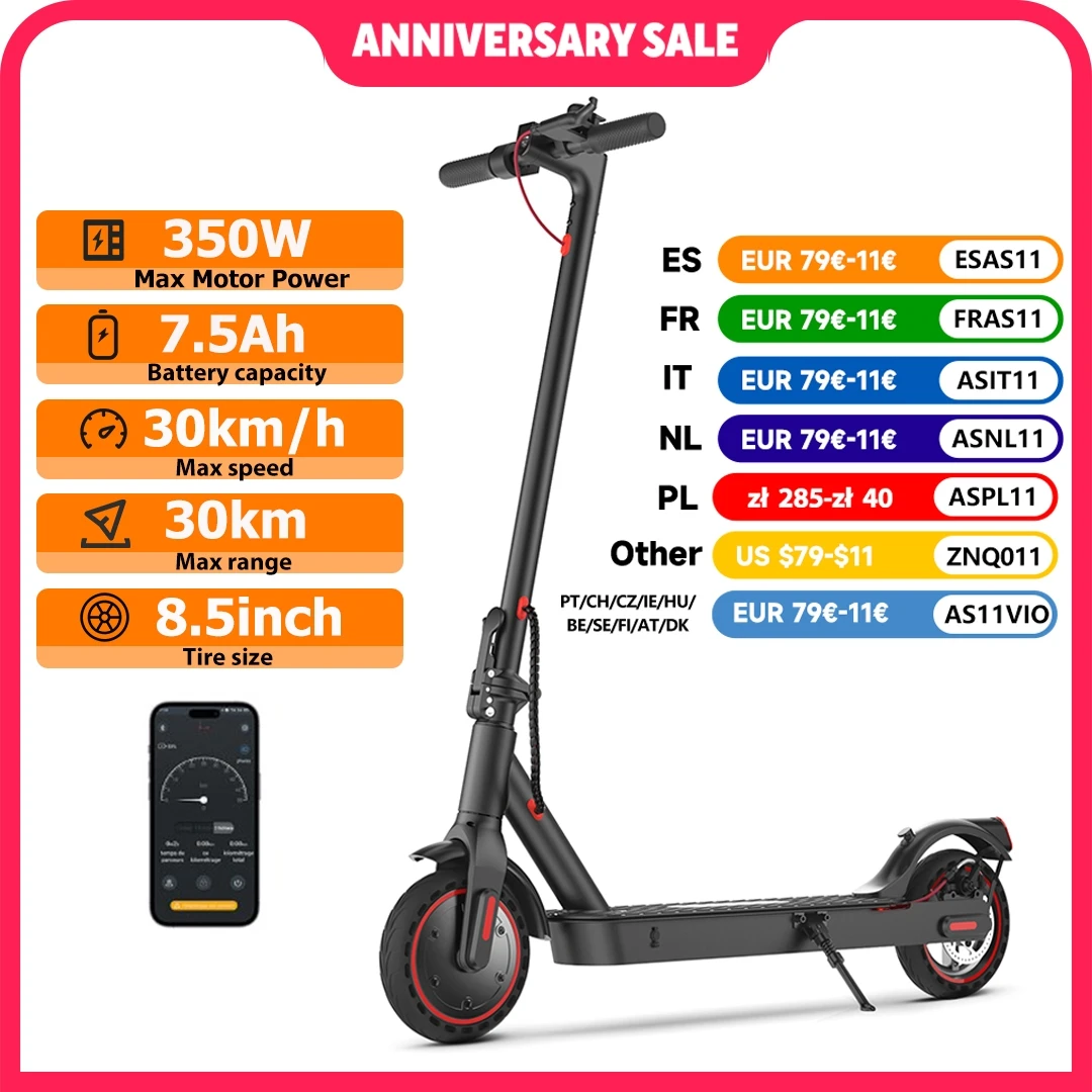 Patinete eléctrico ISCooter 350W