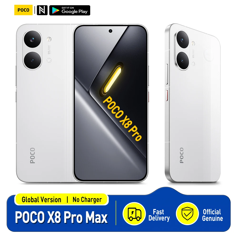 Poco X8 Pro Max  RAM:  12 GB | ROM: 256 GB