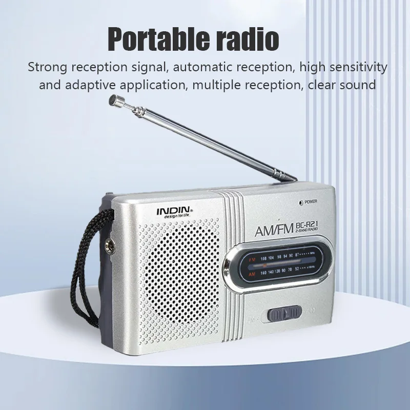 Radio portátil retro AM/FM BC R21