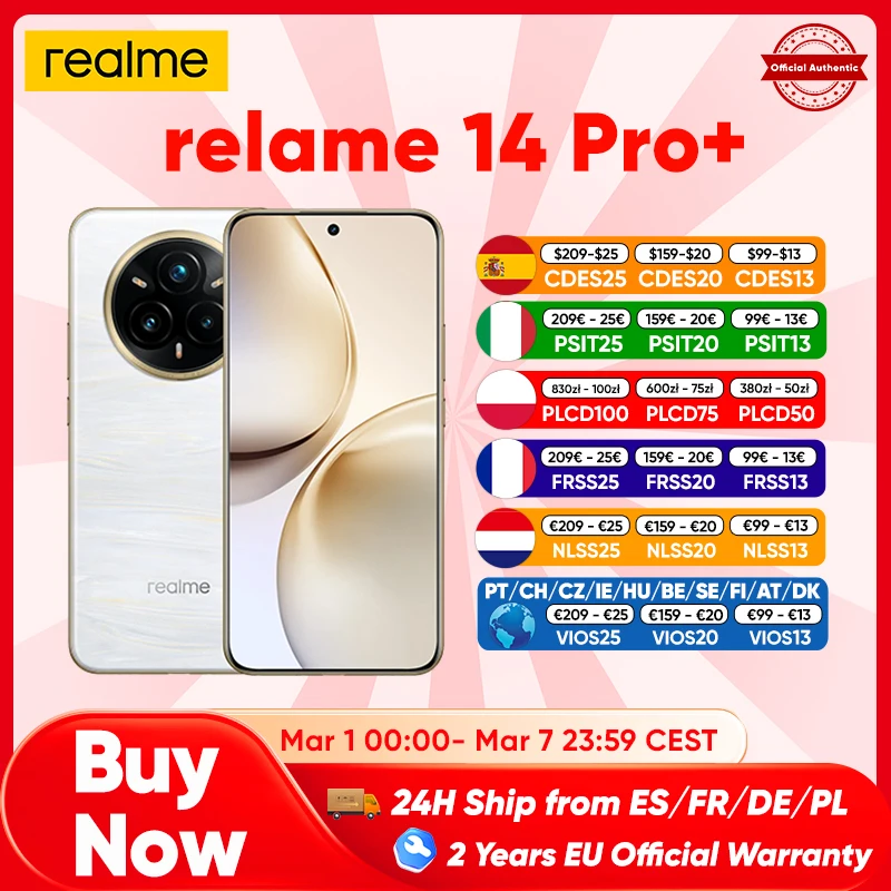 Realme 14 Pro Plus 8GB/256GB