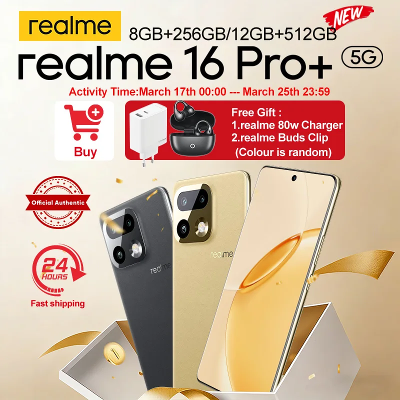 Realme 16 Pro Plus 5G 2026 16GB