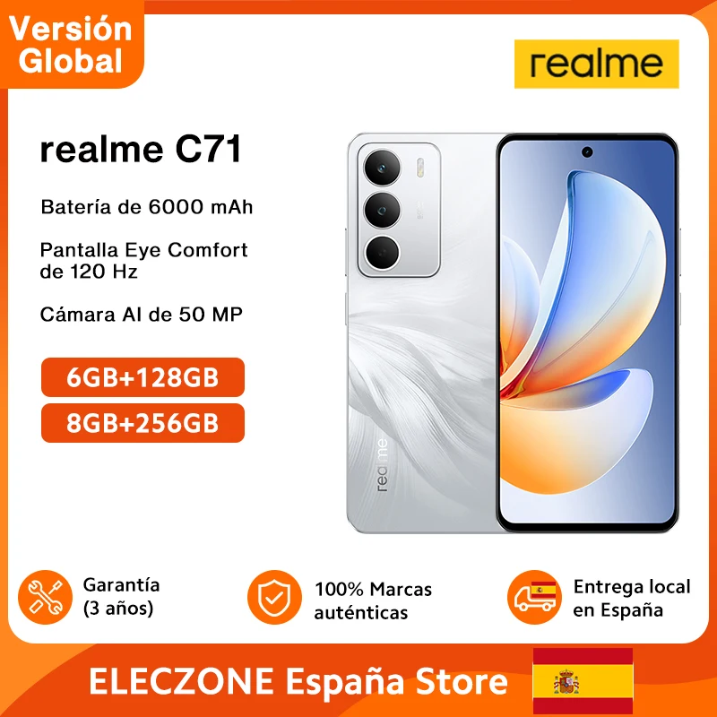 Realme C71 128GB o 256GB