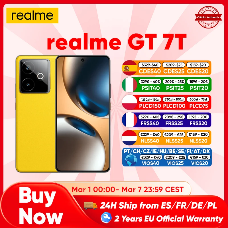 Realme GT 7T 12GB/256GB