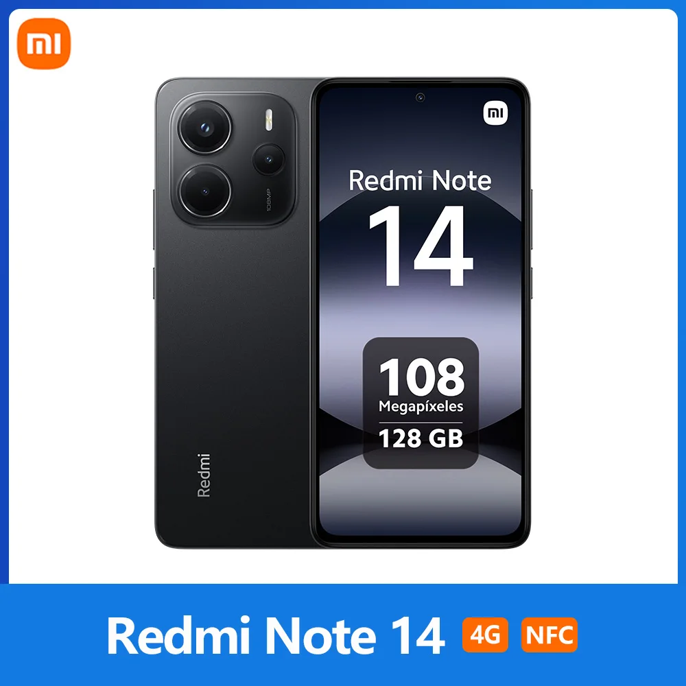 Redmi Note 14 4G con 108MP y AMOLED