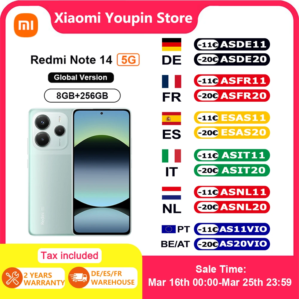 Redmi Note 14 5G 8GB/256GB