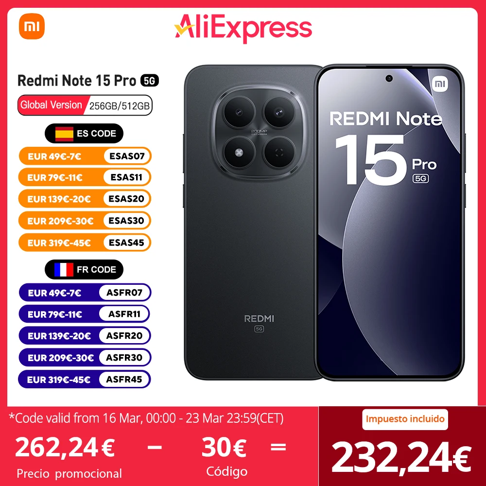 Redmi Note 15 Pro 5G 8GB/256GB