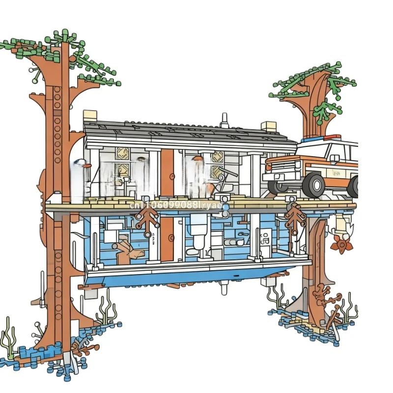 Set de bloques de construcción Stranger Things