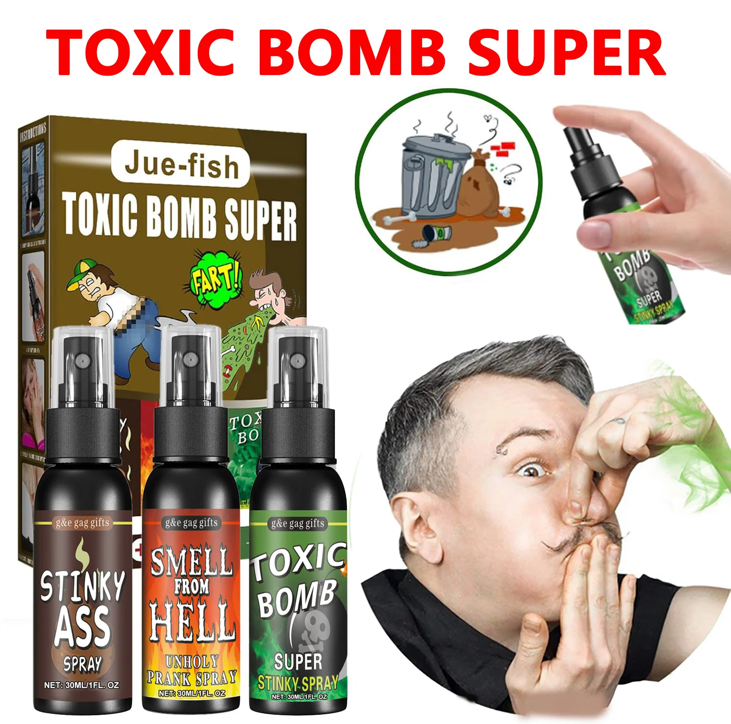 Spray broma Stink bomba Stinky