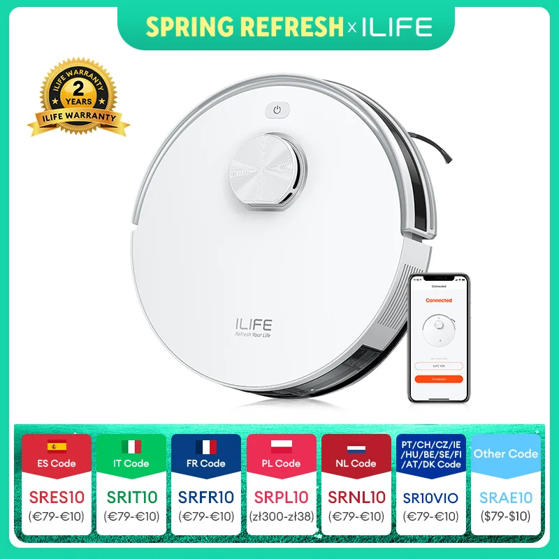 Aspiradora robot ILIFE V30