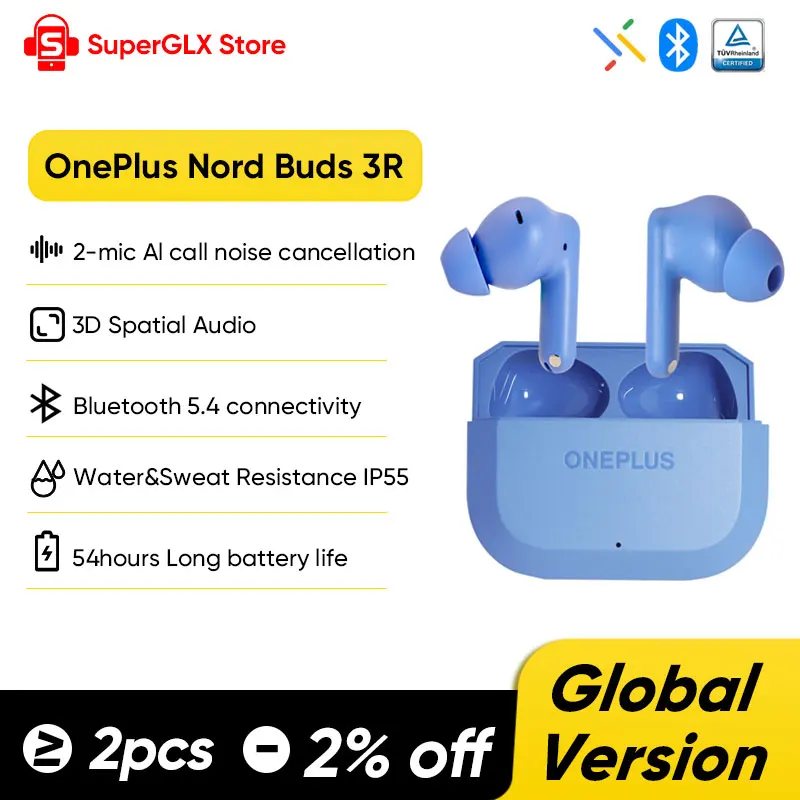 Audífonos Bluetooth OnePlus Nord Buds 3R