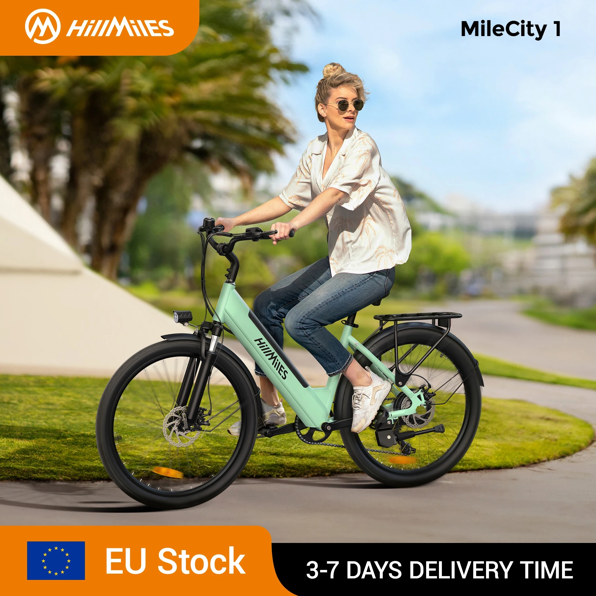 Bicicleta eléctrica MileCity 26 pulgadas