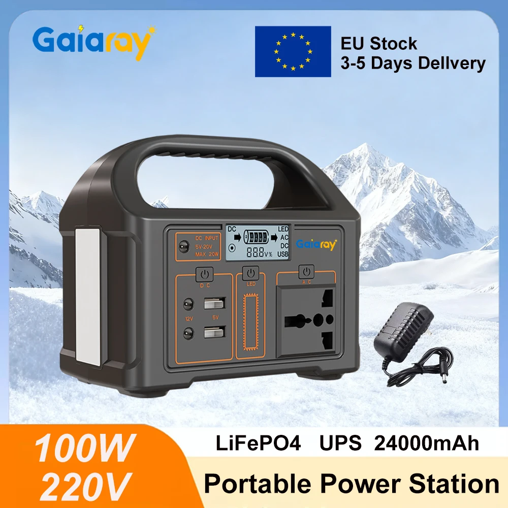 Estación de energía portátil Gaiaray 100W