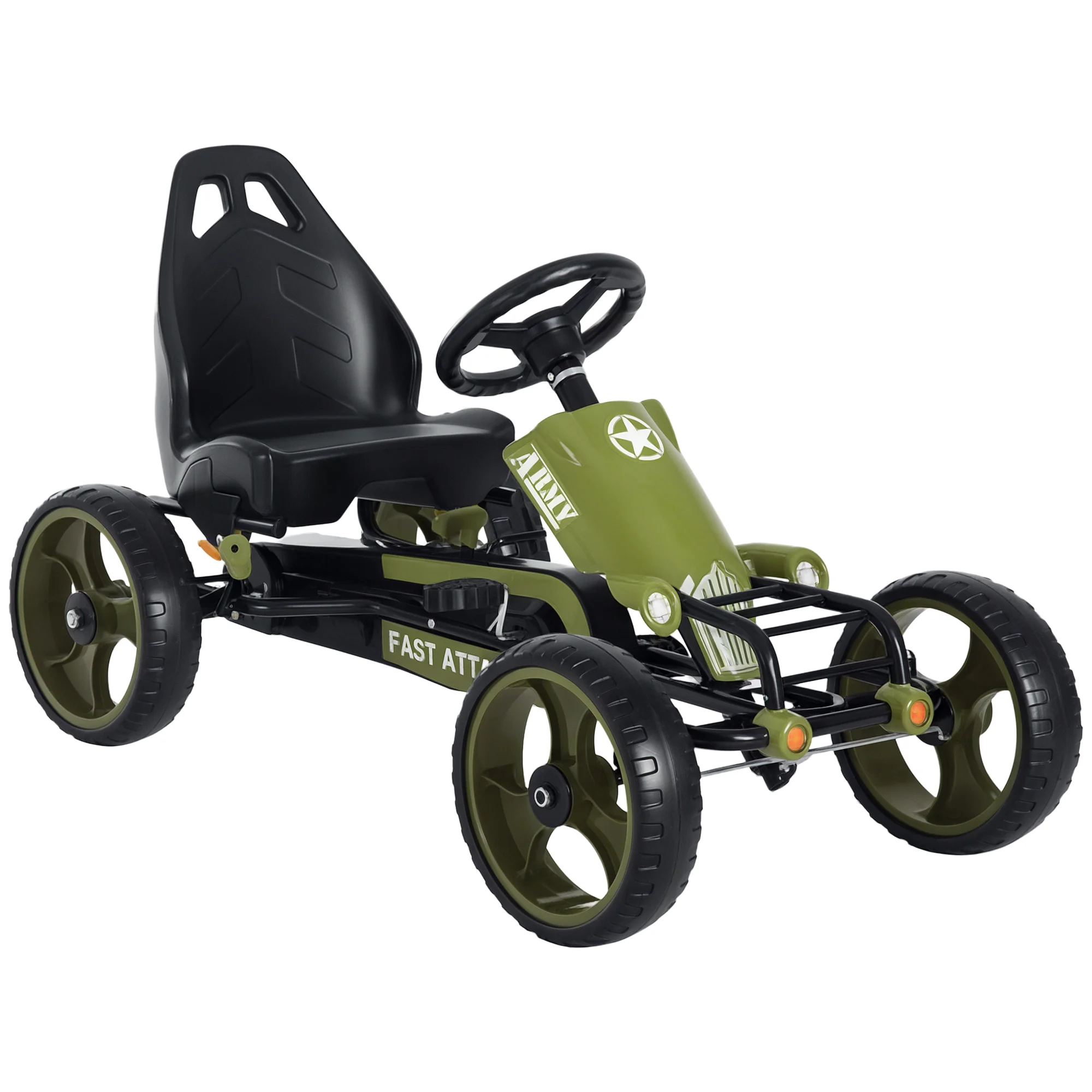 Kart con pedales HOMCOM para niños