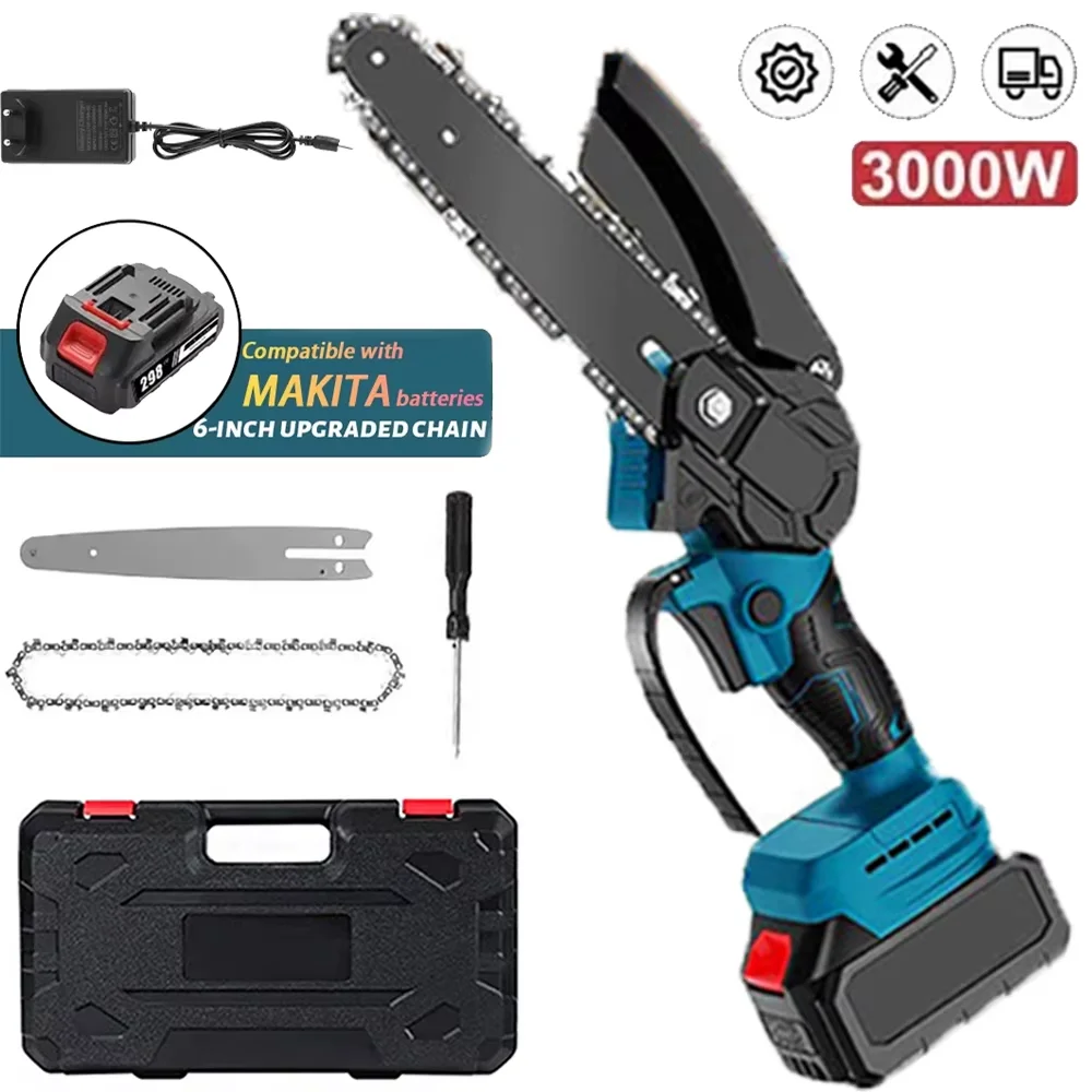 Mini motosierra portátil Makita 6 pulgadas