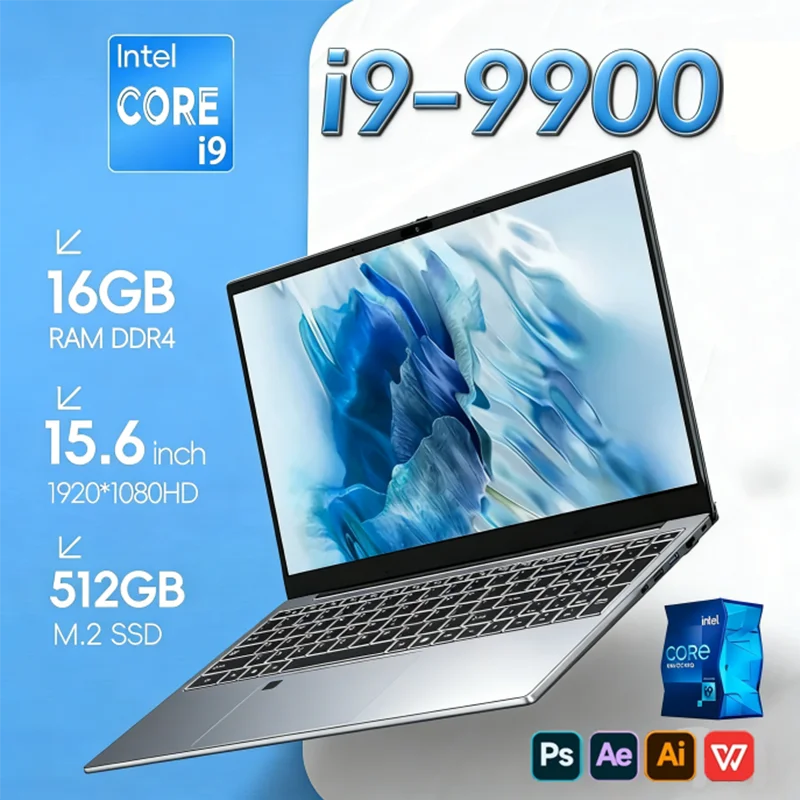 Portátil Intel Core i9 16GB/256GB