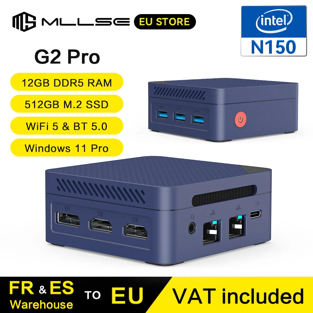Potente Mini PC con Intel Twin Lake y Windows 11.
