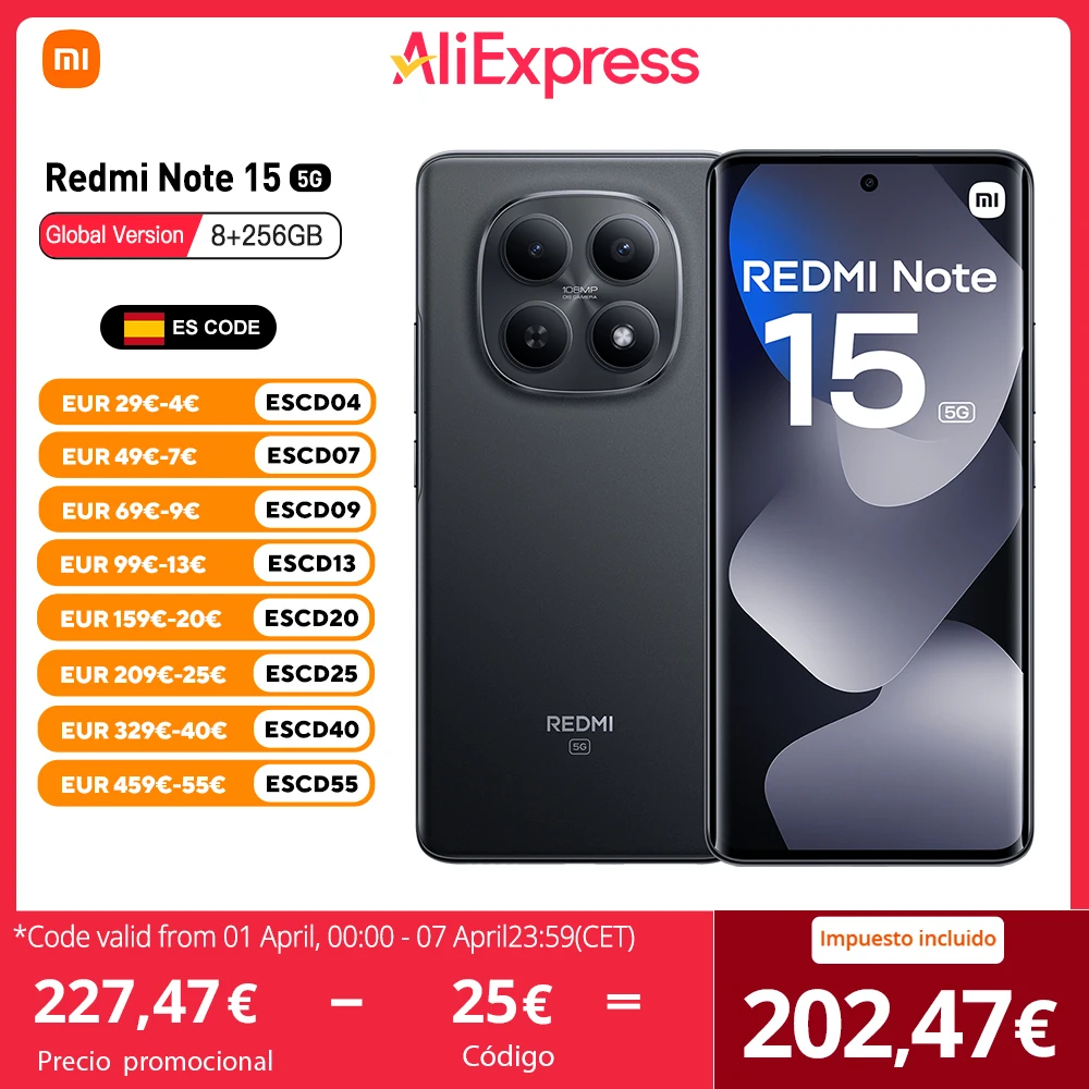 Redmi Note 15 5G 8GB/256GB