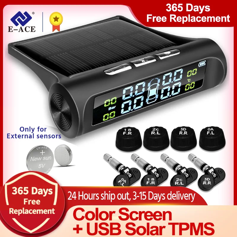Sistema TPMS solar E-ACE