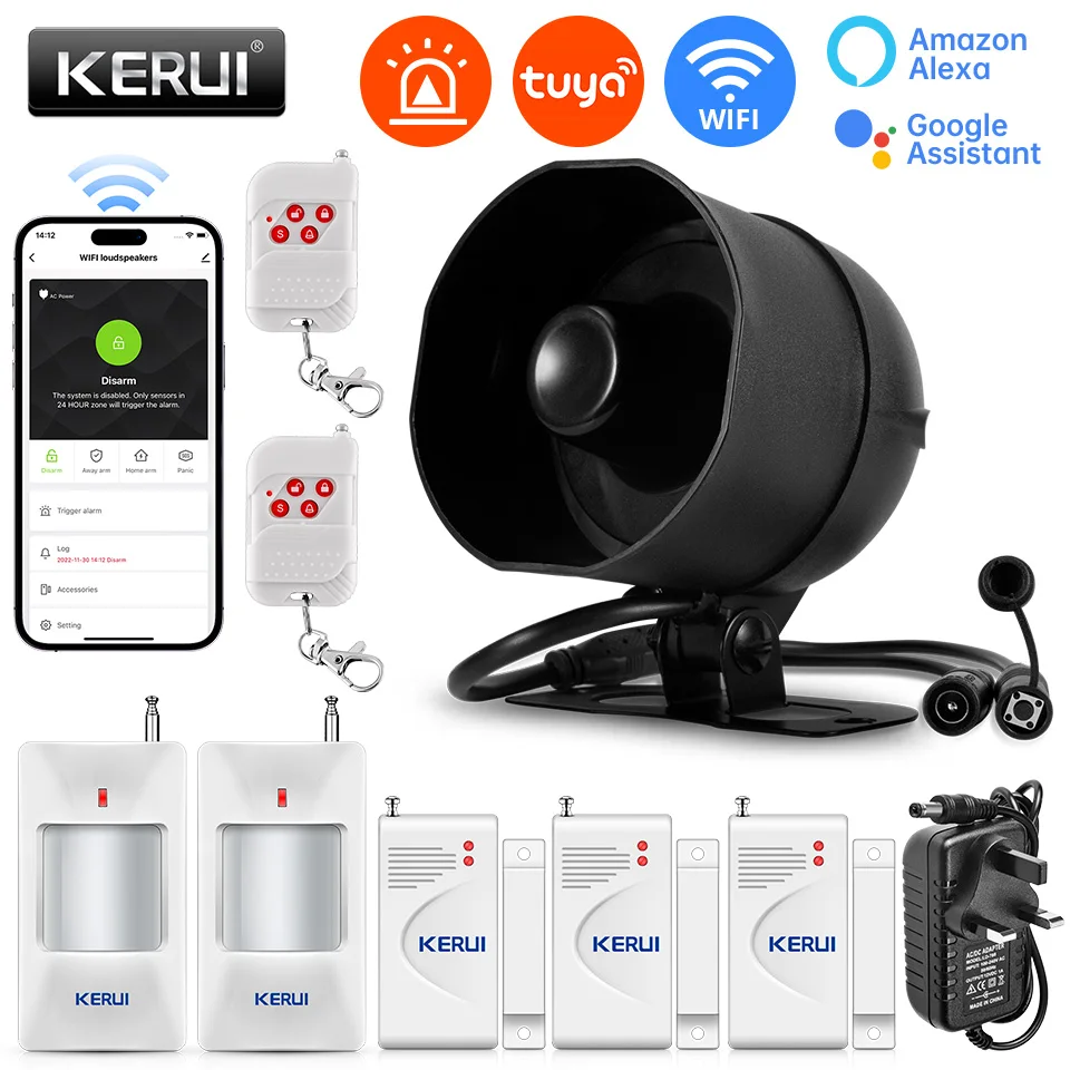 Sistema de alarma KERUI 120db