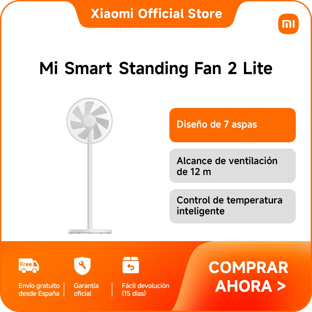 Ventilador Xiaomi Mi Smart Standing Fan 2 Lite