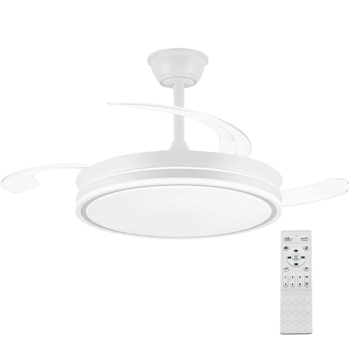 Ventilador de techo con luz LED 72W