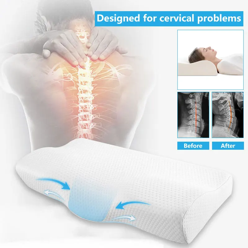 Almohada ortopédica viscoelástica