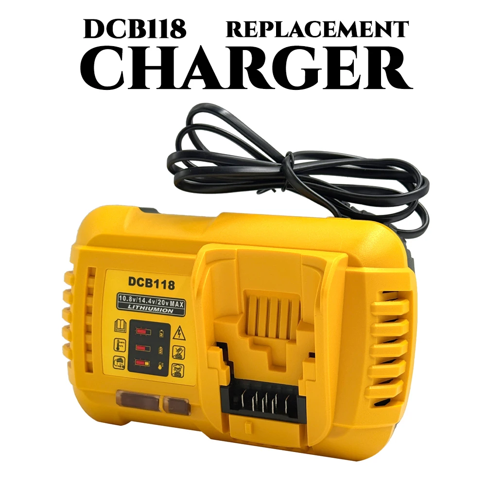 Cargador rápido para baterías DeWalt