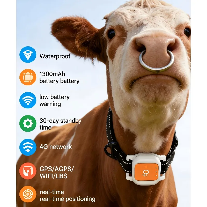 Collar Localizador GPS para Ganado