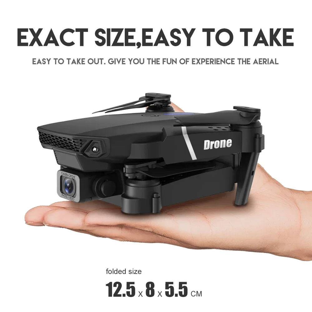 Dron E88 Pro 4K con cámara WiFi FPV