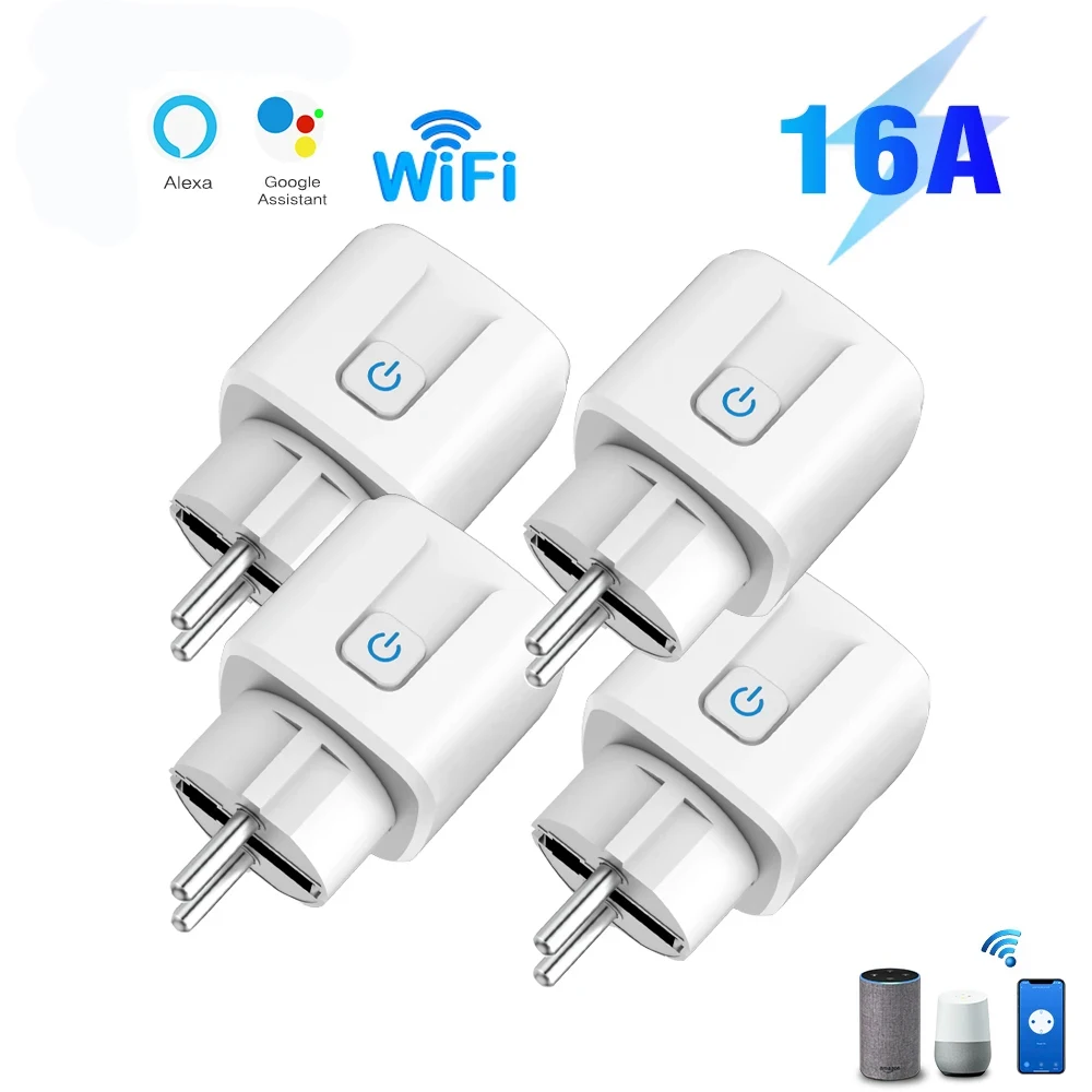 Enchufe inteligente Tuya WiFi 16A/20A