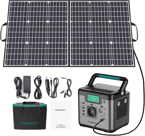 GENERADOR Estación de energía SOLAR SWAREY 518WH