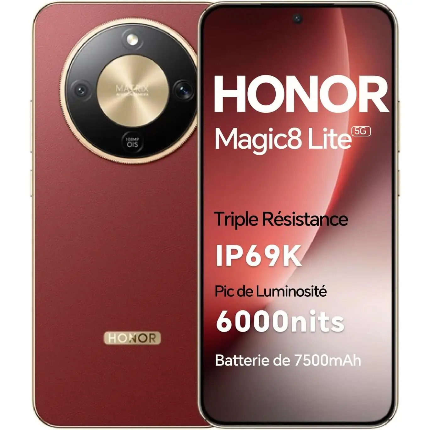 Honor Magic8 Lite   RAM:  8 GB | ROM: 256 GB