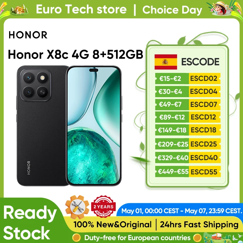 Honor X8c 8GB/512GB Smartphone