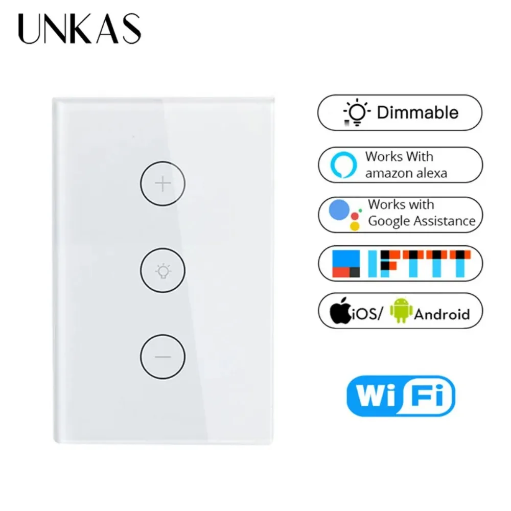 Interruptor de luz inteligente con atenuación
