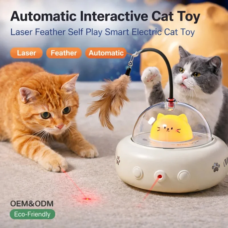 Juguete Interactivo para Gatos OVNI